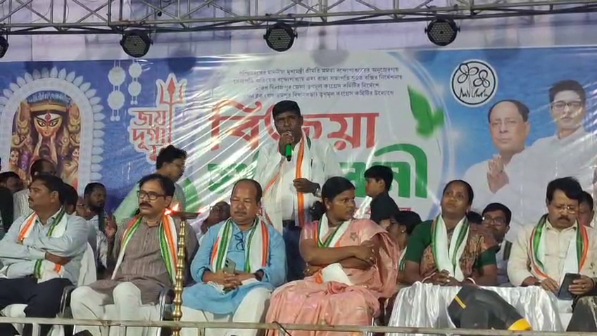 তপন ব্লক তৃণমূল কংগ্রেসের  বিজয়া সম্মেলনি অনুষ্ঠিত হল