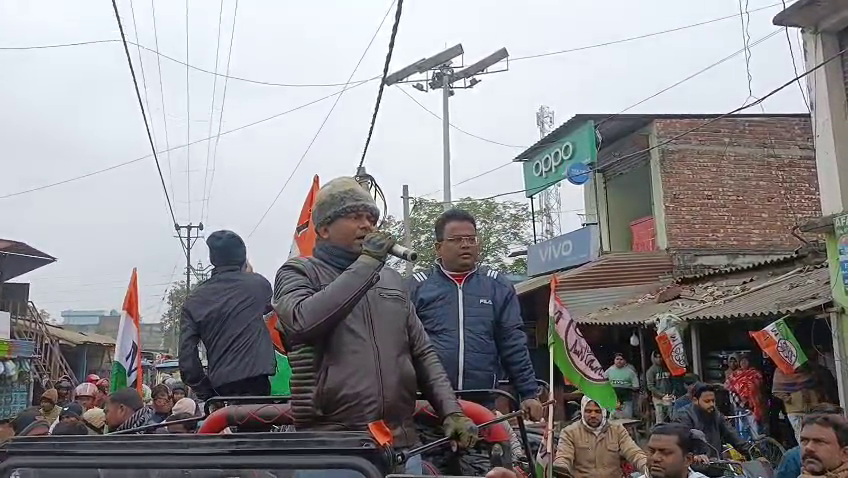 প্রায় ১৩ কিলোমিটার রাস্তার কাজের উদ্বোধন করলেন করণদিঘীর বিধায়ক গৌতম পাল