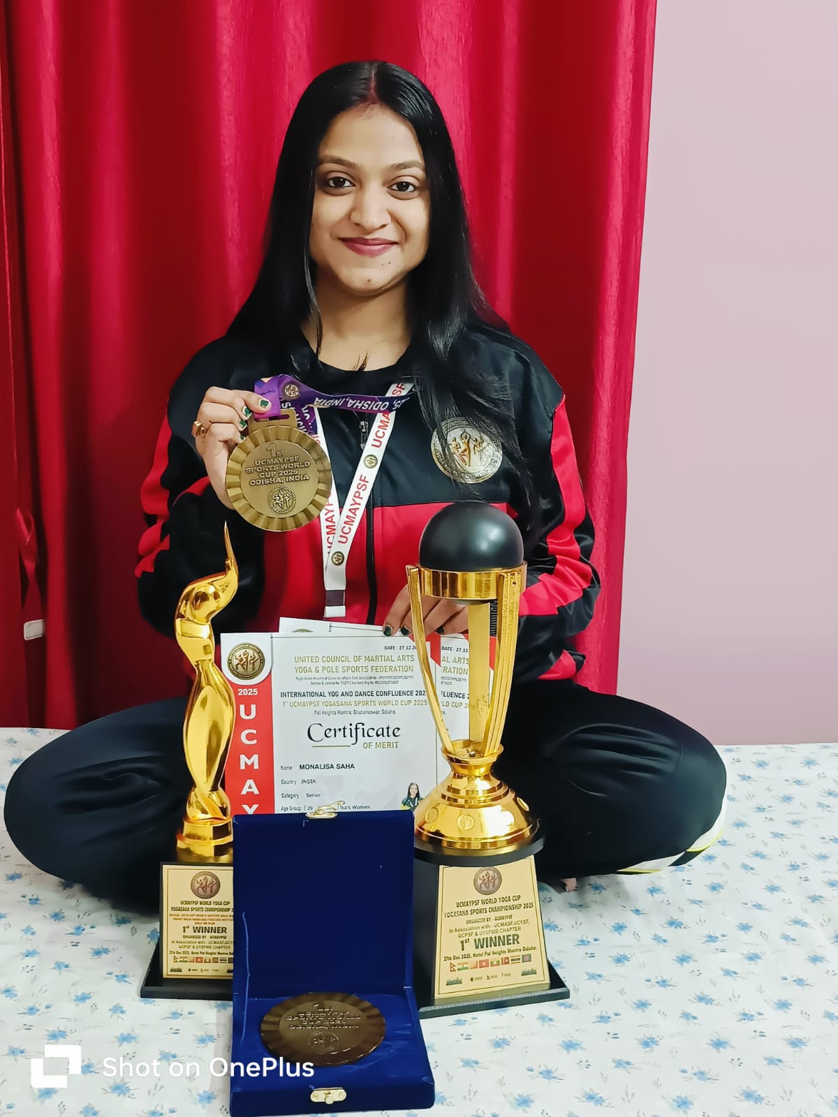 ভুবনেশ্বরে কালিয়াগঞ্জের মোনালিসা ” ওয়ার্ল্ড কাপ জোগাতে ” জোড়া স্বর্ণপদক ছিনিয়ে আনলো