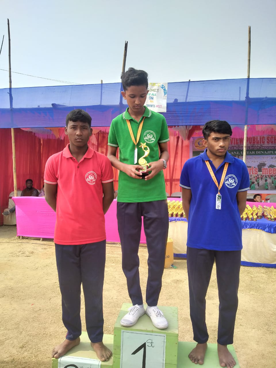 গ্রিনভিউ দ্বাদশ ইংরাজি বিদ্যালয়ের বাৎসরিক ক্রীড়া প্রতিযোগিতায় উচ্ছ্বাস বিন্দোলে