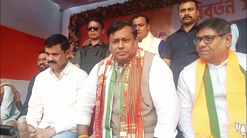 “ভাইপোতন্ত্রে ডুবে বাংলা, তৃণমূল মানেই লুটের উন্নয়ন” — রায়গঞ্জে বিস্ফোরক সুকান্ত
