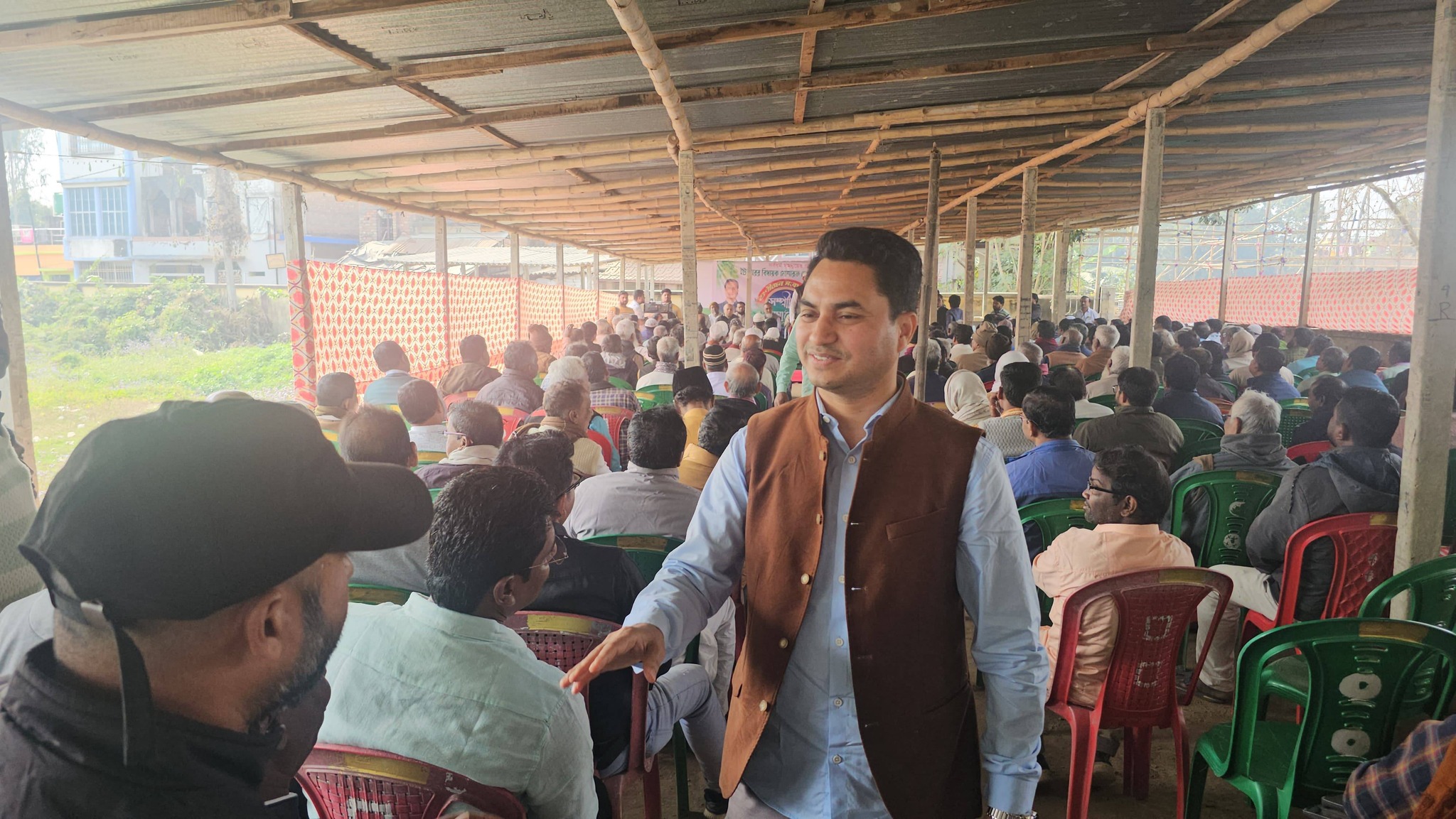 সম্মান, সম্প্রীতি ও সুস্থ সমাজ গঠনের বার্তায় ইটাহারে ধারাবাহিক কর্মসূচিতে বিধায়ক মোসারফ হোসেন