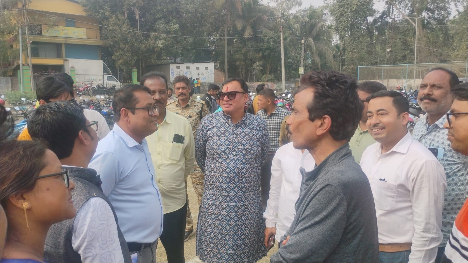 কালিয়াগঞ্জে যুব-সাথী ক্যাম্পে যুবদের পাশে বিধায়ক কৃষ্ণ কল্যাণী