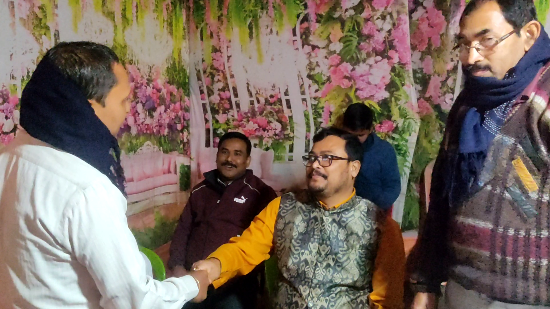 ধর্ম, ভক্তি আর ভোটের সমীকরণ—কালিয়াগঞ্জে নাম যজ্ঞে বিজেপি বিধায়ক সৌমেন রায়
