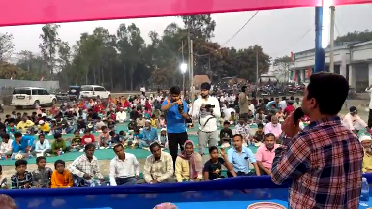 ইটাহারে রাস্তা সংস্কার কাজের উদ্বোধন, রমজান উপলক্ষে ইফতার মাহফিলে যোগ বিধায়ক মোসারফ হোসেন