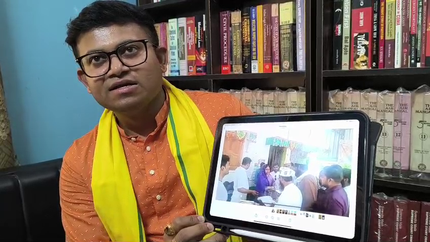 করণদিঘিতে নির্বাচনী বিধি ভঙ্গের অভিযোগে তৃণমূল প্রার্থীকে ঘিরে বিতর্ক, পাল্টা জবাব গৌতম পালের