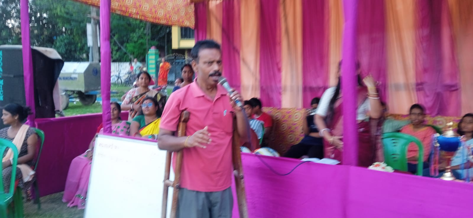 হাসপাতাল পাড়া ঐক্য মঞ্চের উদ্যোগে একদিনের চার দলীয় মহিলা নক আউট ফুটবল প্রতিযোগিতায় চ্যাম্পিয় নন্দঝার ছাত্র সমাজ