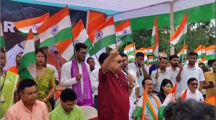 সোমবার বিজেপির ‘তেরঙ্গা যাত্রা’ – মানুষ হতে পারে ৫০ হাজার